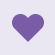 A simple purple heart icon on a lavender background, symbolizing love and affection.