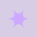A simple, stylized star shape in lavender color set against a muted purple background.